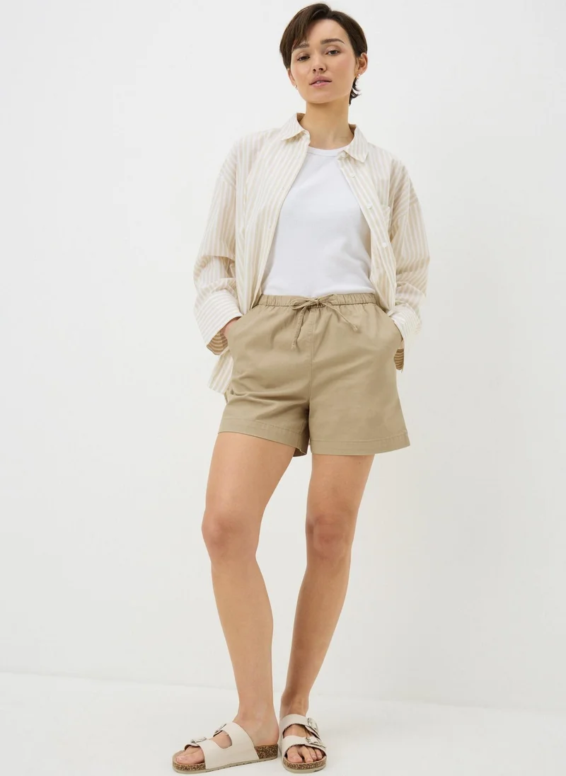 Matalan Camel Pull On Shorts